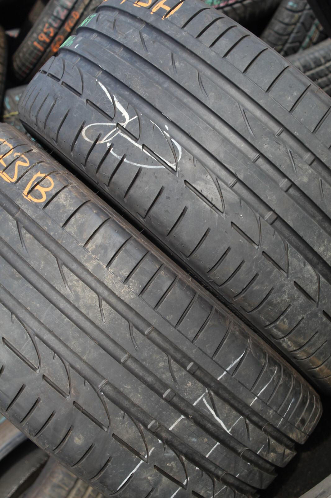 255 40 18 Bridgestone, Potenza, RunFlat, 95Y, x2 A Pair 6.4mm (F1_tyres) L2573