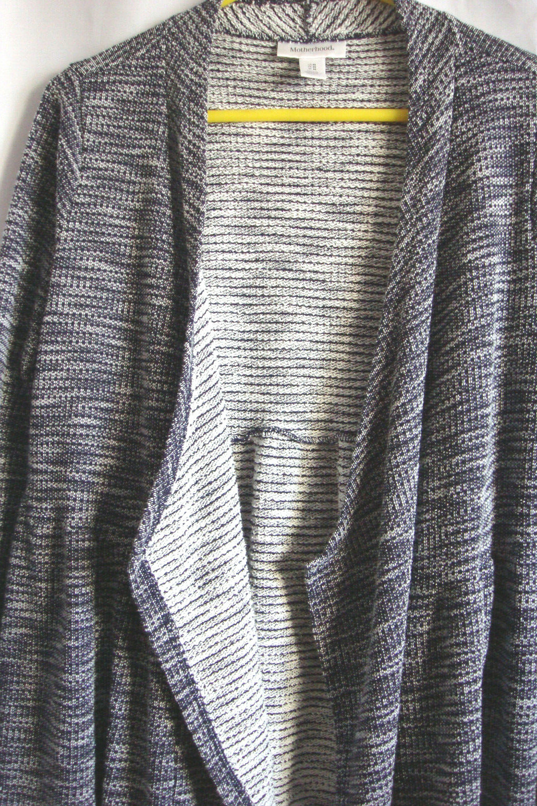 Motherhood Maternity Long Sleeve Open Front Cardigan Sweater Size M