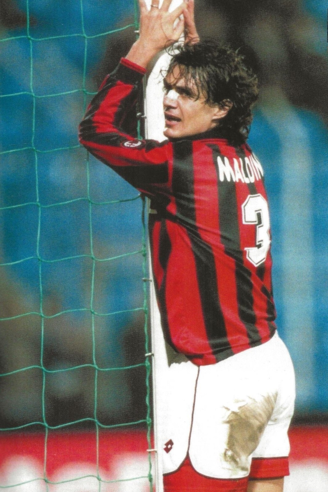 1996-97 acミラン マルディーニ 1996-97 AC Milan Soccer MALDINI Jersey Home Football Kit