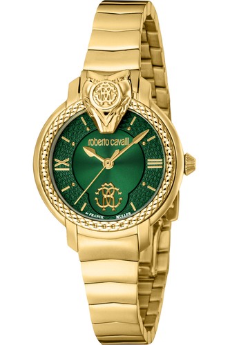 Pre-owned Roberto Cavalli By Franck Muller Women's 30mm Quartz Watch Rv1l215m0061