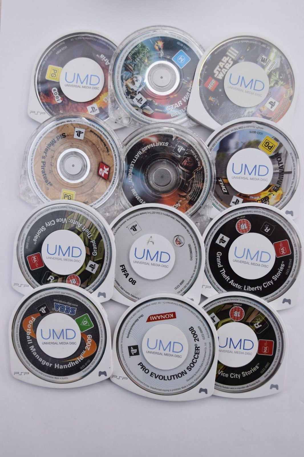 Sony PSP UMD Only Games - Multi-Listing - Playstation Sony PSP UMD Only Games - Multi-Listing - Playstation