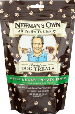 Newman's Own Organics, Dog Treat Turkey Sweet Potato Organic, 10 Ounce36