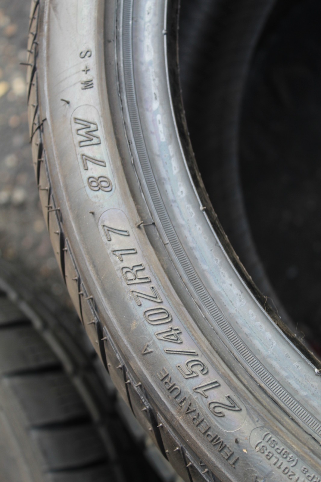 New 215 40 17 Aoteli, P607, M+S, 87W, x1 Single Tyre (F1_tyres) YD076