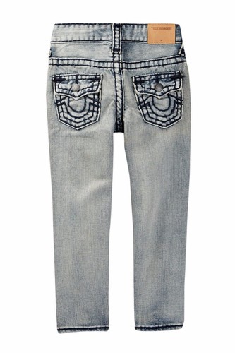 TRUE RELIGION BRAND JEANS 24 JOHNNY SUPER T ROW SEAT MULTI