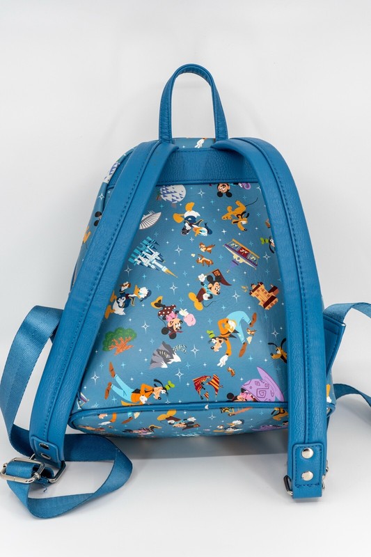 2020 Disney Parks Park Life & Attractions Icons Loungefly Mini Backpack 2020 Disney Parks Park Life & Attractions Icons Loungefly  main image 3