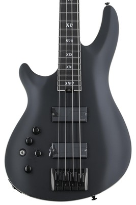 Schecter SLS Evil Twin-4 Left-Handed Bass Guitar - Satin Black