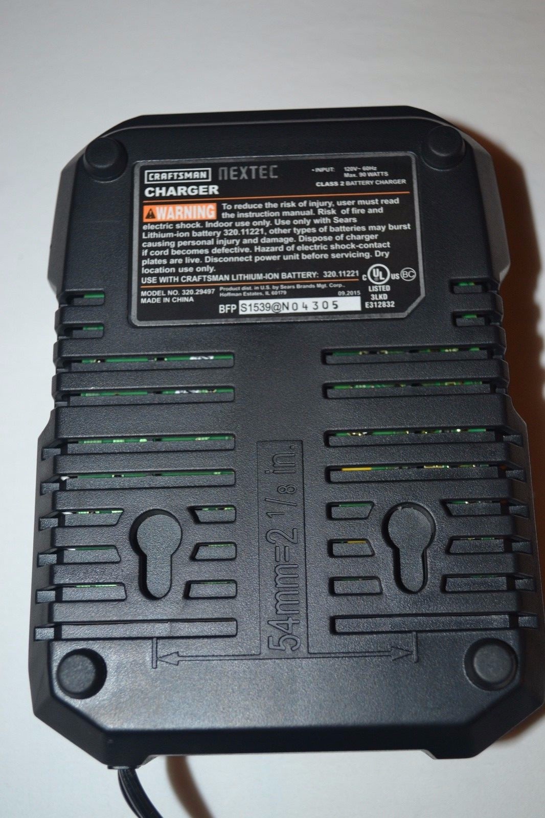 CRAFTSMAN NEXTEC 12.0 VOLT QUICK BOOST BATTERY CHARGER NEW