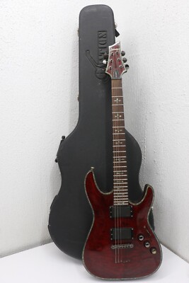 Schecter C-1 Guitar Hellraiser Diamond Series - Black Cherry