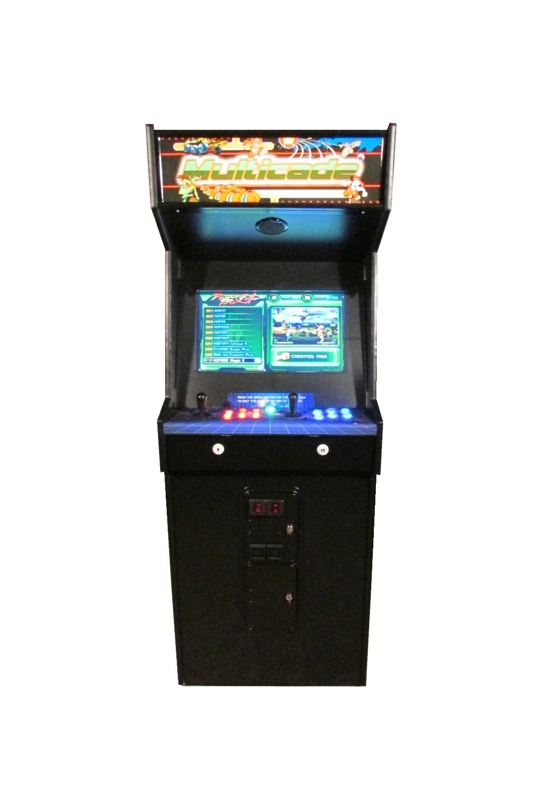 NEW ARCADE 645 in 1 MULTICADE ARCADE GAMES!