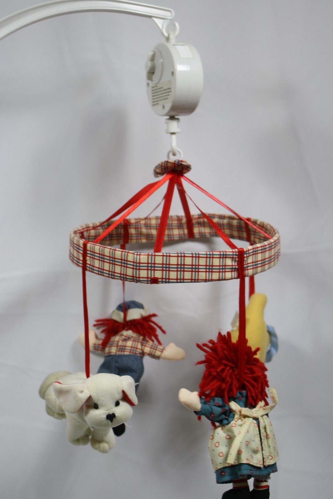 Classic Raggedy Ann and Andy Musical Mobile * Baby Crib Mobile Brahms Lullaby