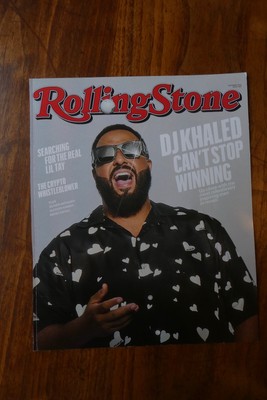 DJ KHALED 2023 Rolling Stone Music Mag.Cover/Pic.Story-NOT Full Mag.-Newest Pics