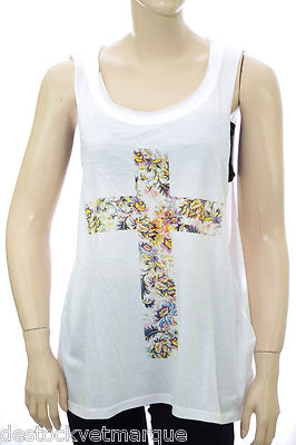 ELEVEN PARIS Débardeur oversized  femme DRAPE TK3 W 15S2LT142 taille M