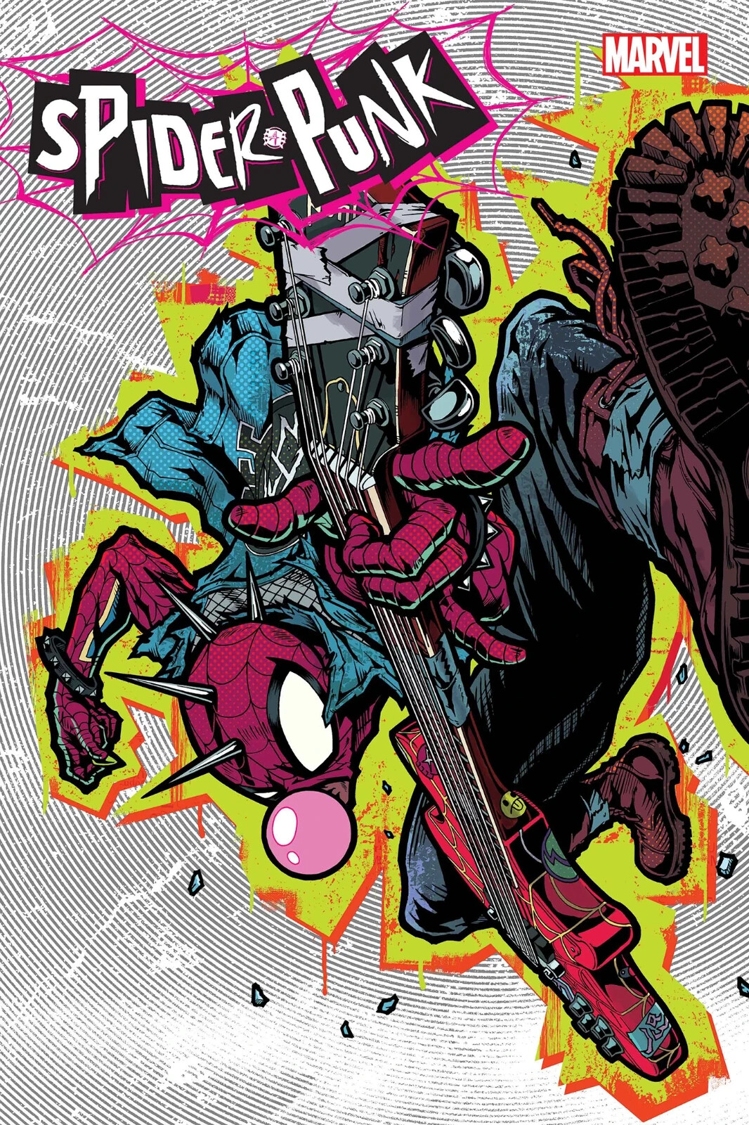 SPIDER-PUNK POSTER by Takeshi Okazaki ~ 24