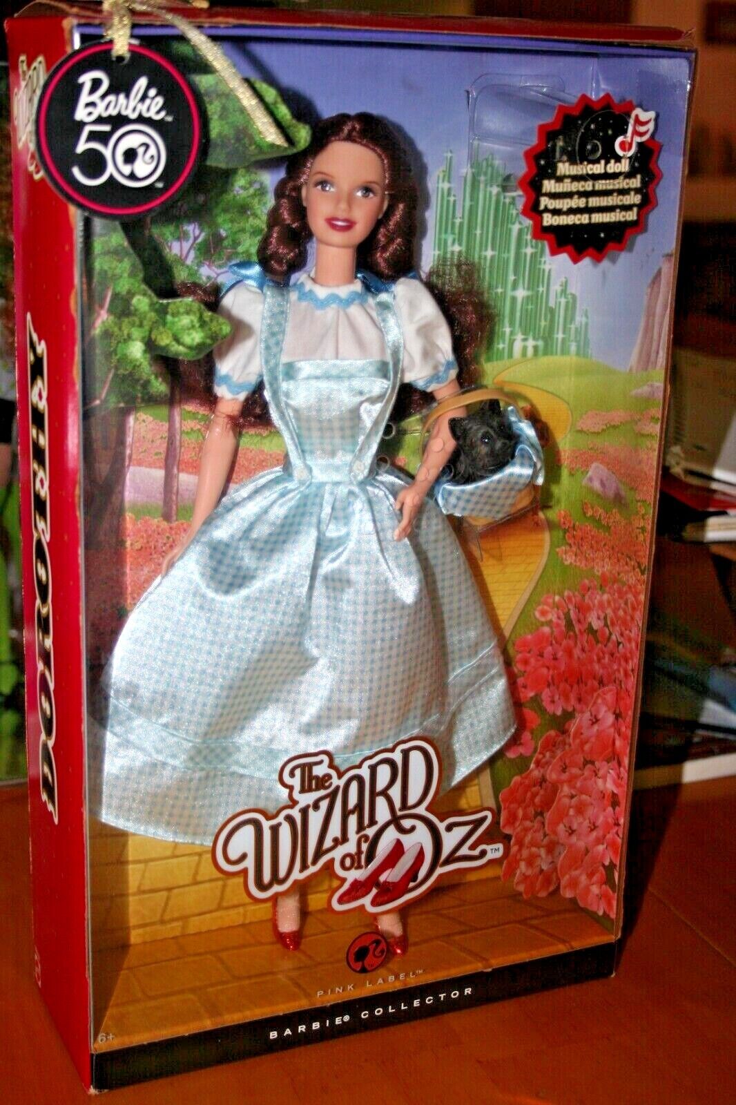2008 WIZARD OF OZ SINGING DOROTHY BARBIE DOLL-NEW IN FOREIGN 2008 WIZARD OF OZ SINGING DOROTHY BARBIE DOLL-NEW IN FOREIGN