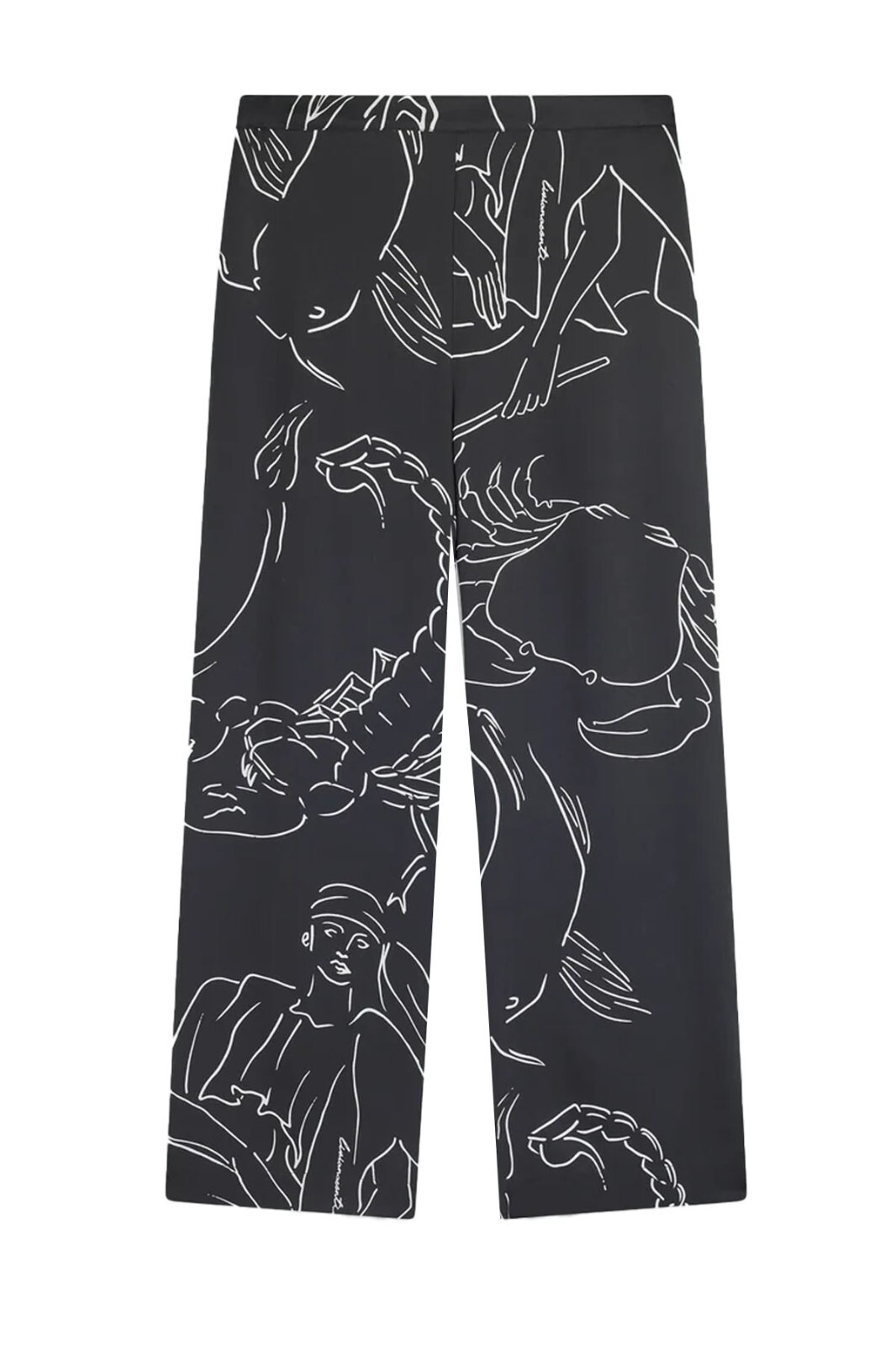 LIVIANA CONTI Women's Wide Printed Viscose Pants ZODIACO