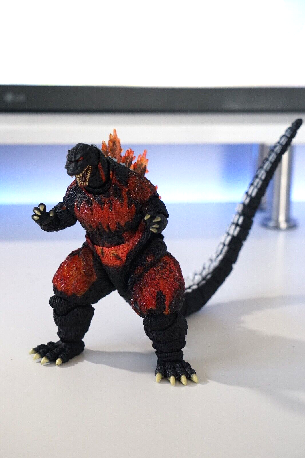 BANDAI S.H.MonsterArts Burning Godzilla (1995) Tamashii