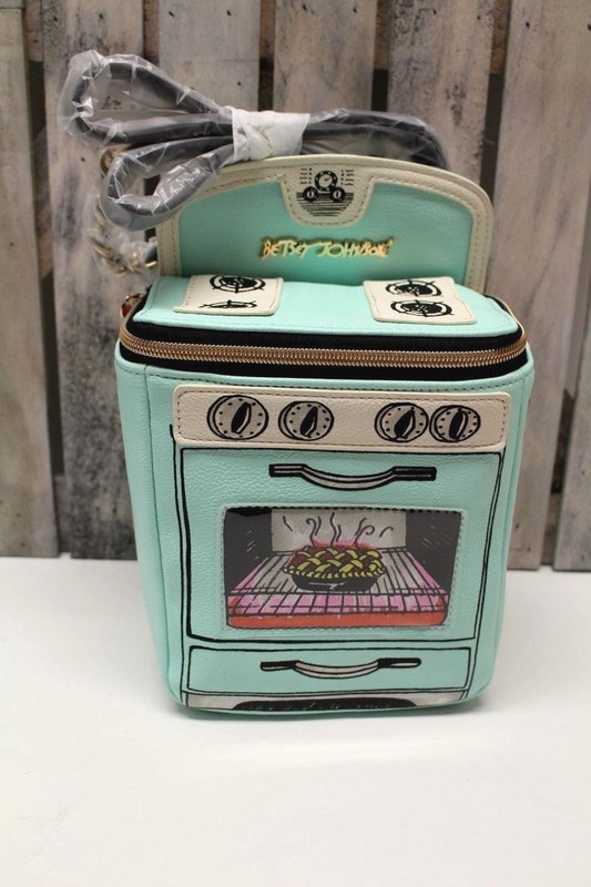 betsey johnson stove purse