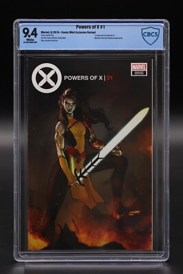 Powers of X (2019) #1 Gerald Parel Comic Mint Variant CBCS 9.4 W/COA White Pages