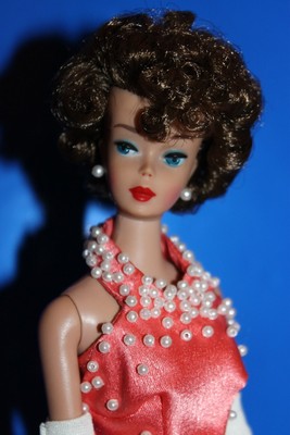 European Vintage Barbie Bubble Cut  OOAK Brownette