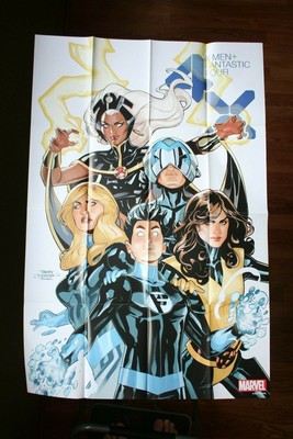 Marvel Promo Folded Poster 24 X 36 X Men Fantastic Four Terry Rachel Dodsonのebay公認海外通販 セカイモン