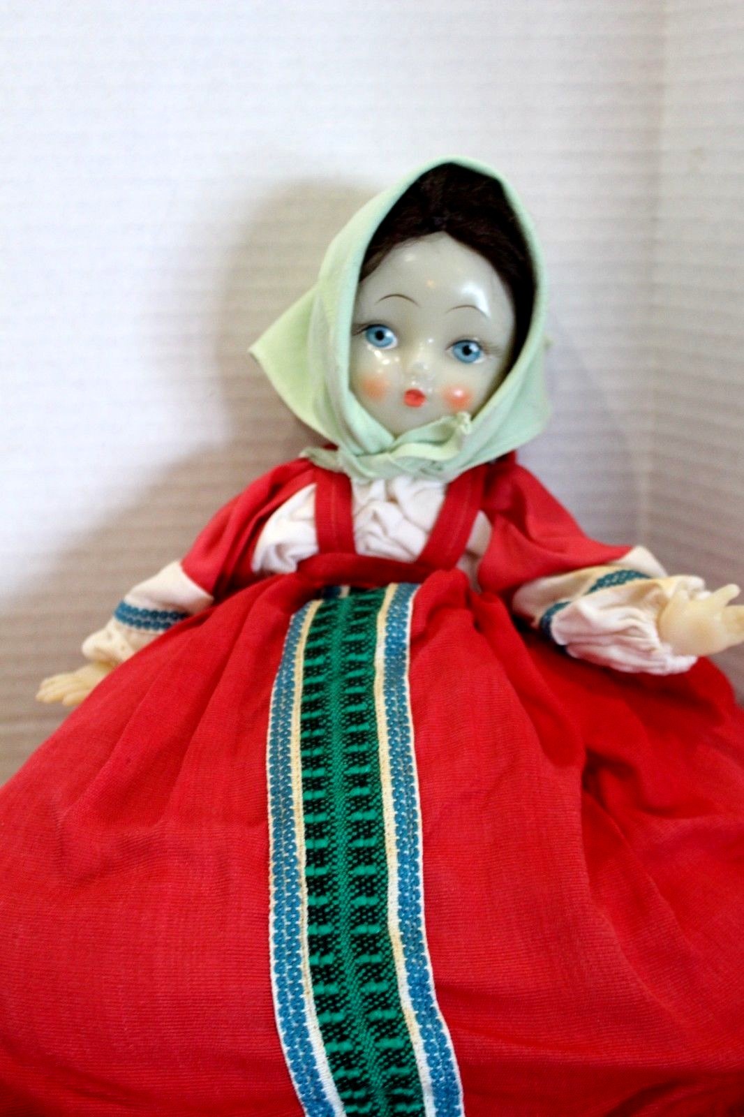 Vintage Russian Samovar Doll Teapot Cosy Cover