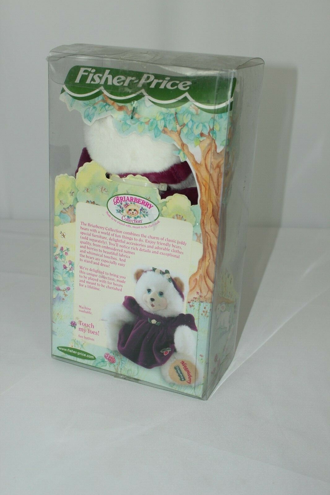 VTG Fisher Price Briarberry Collection Maggieberry New In Box 1999 Bear