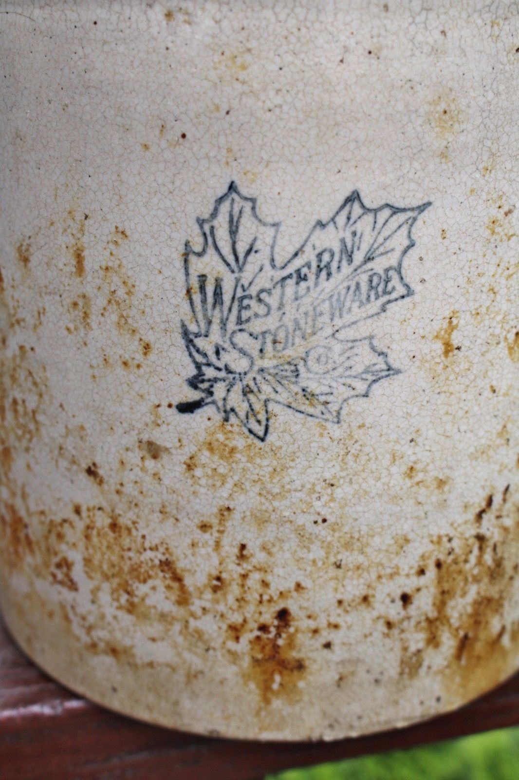 Vintage Monmouth Western Stoneware 1 Gallon Crock Jug