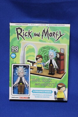 Rick and Morty, Evil Rick and Morty Construction Set 98 pcs Sealed Toy 