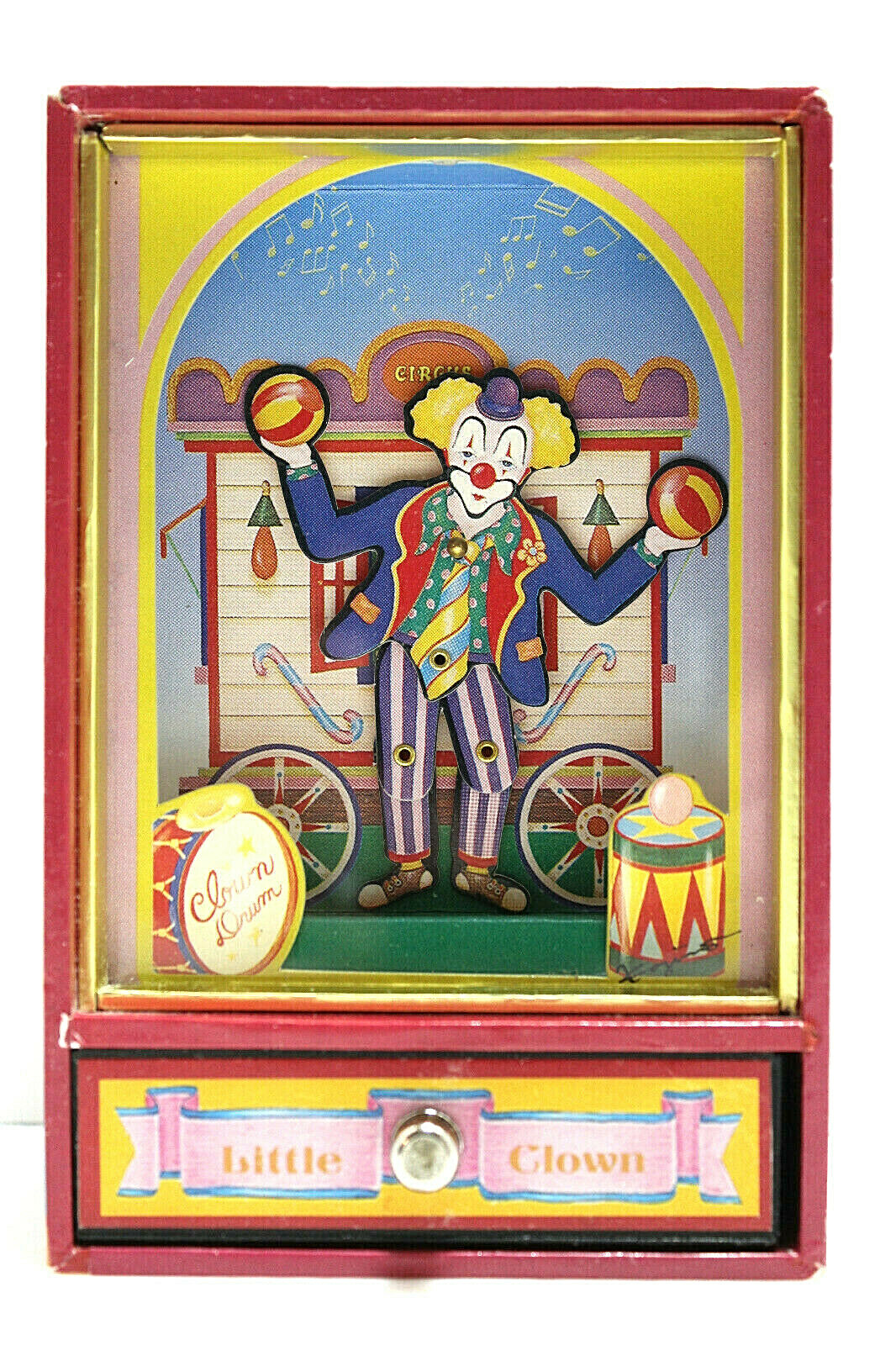 むらいこうじ　オルゴール　星に願いを　Sankyo Little Clown 低価格の むらいこうじ 激安セール】 オルゴール Sankyo 星に