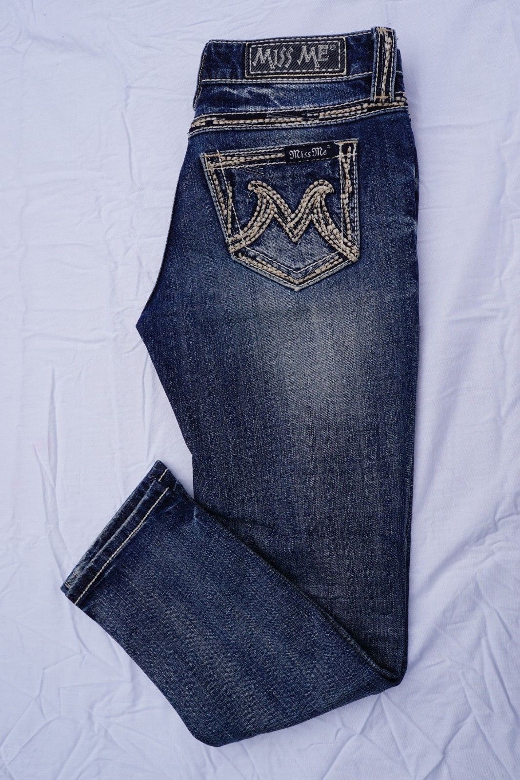 【美品】loose straight crash denim 25 $_57.JPG?set_id=8800005007