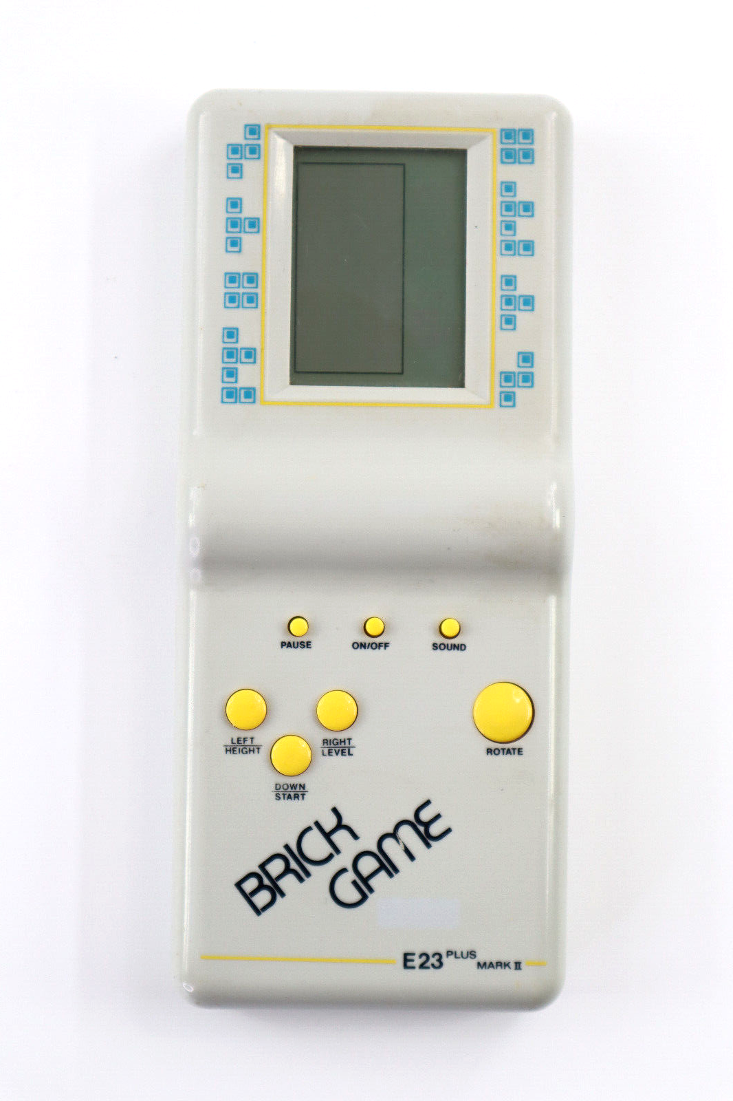 BRICK GAME Super 2 in 1 E23-Plus MKII Vintage Handheld Electronic Game ...