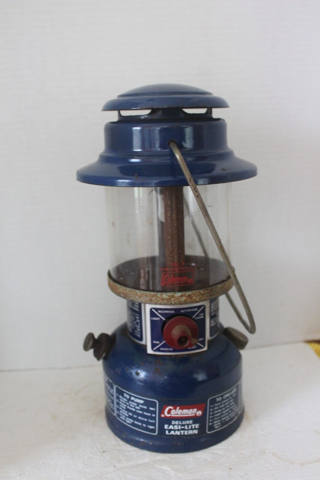 Coleman Seasons Lantern 2017 Vintage Blue Good Condition r16