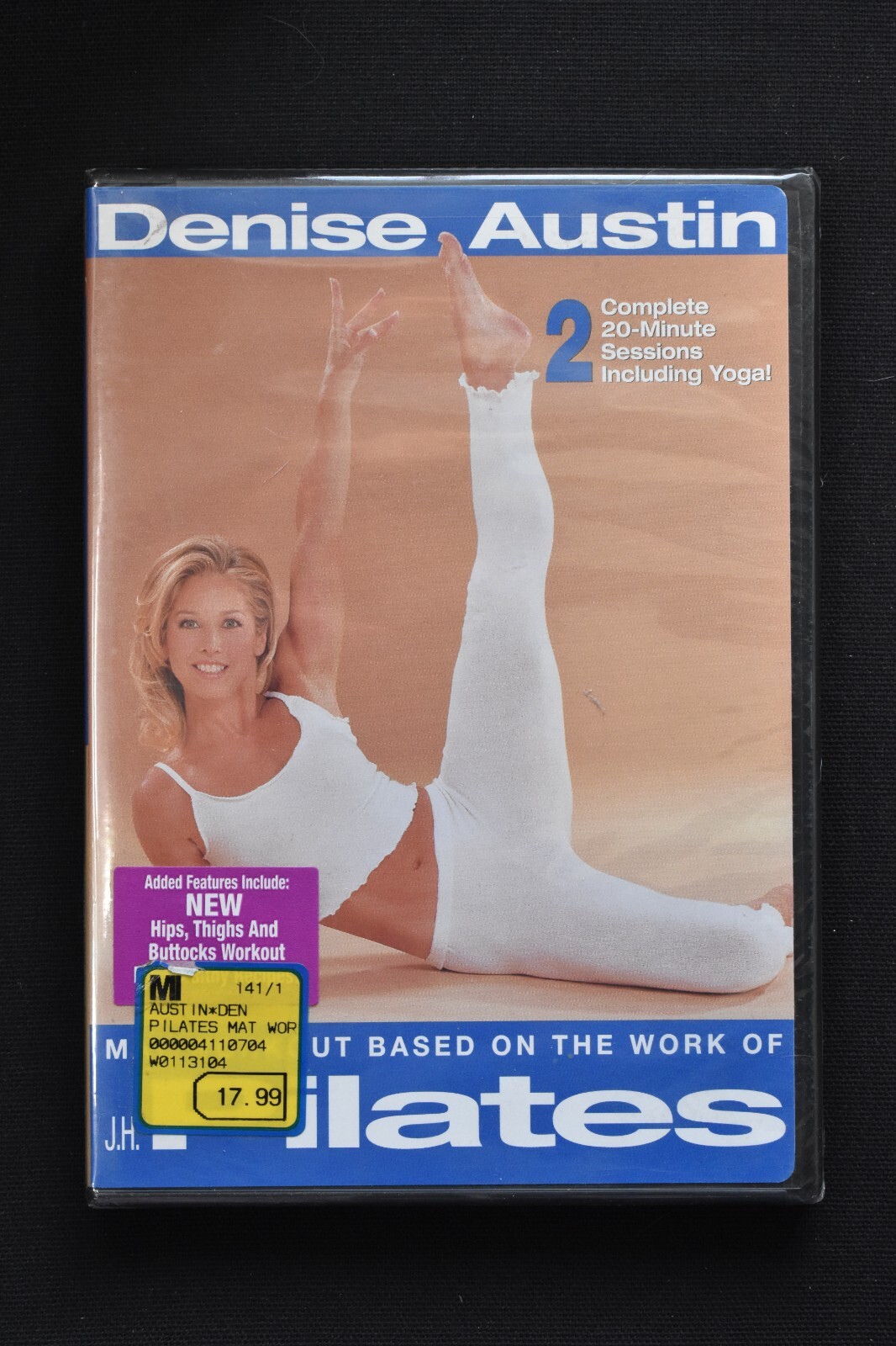 Mat Workout Bases on Work Pilates (DVD, 2000) NEW SEALED