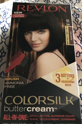 Revlon Colorsilk Buttercream 40 30N Dark Brown Hair Color Discontinued Rare! New