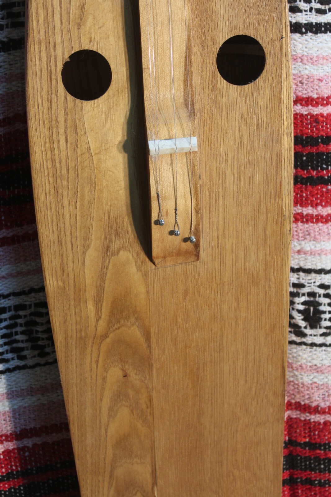 Wishnevsky Chestnut and Maple Dulcimer Four String All woods over 100 years old