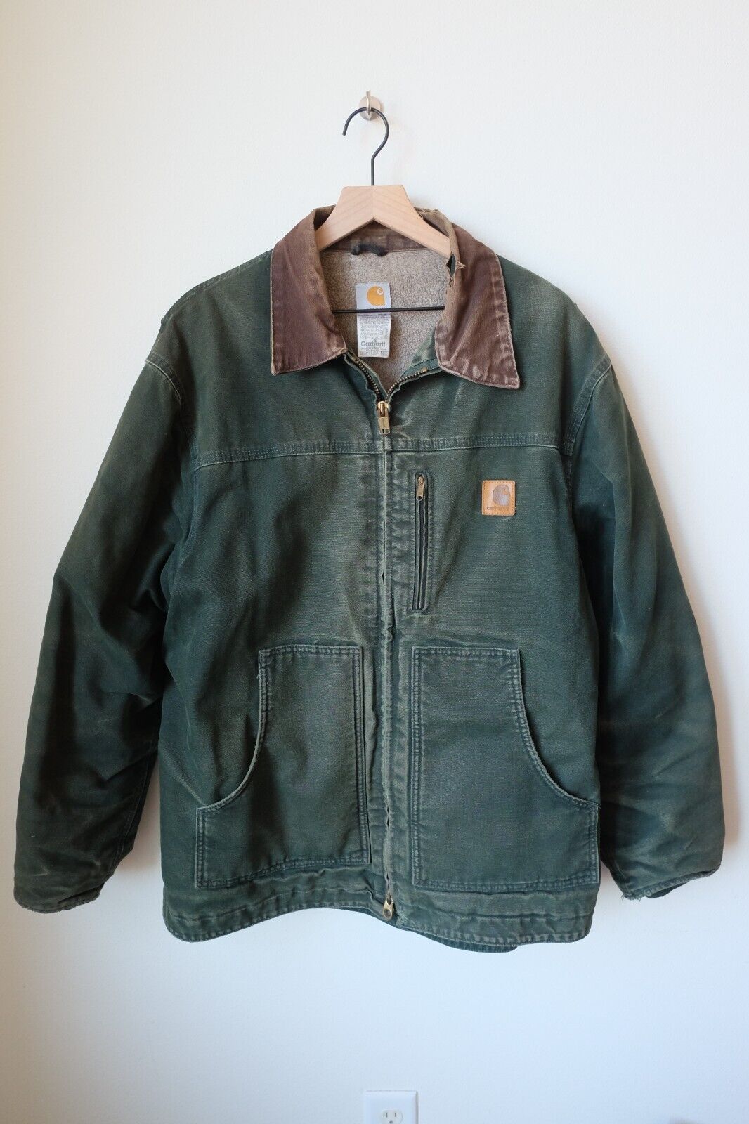 Carhartt C61 SPC Sandstone Ridge Coat XL Green Fade Sherpa Carhartt C61 SPC Sandstone Ridge Coat XL Green Fade Sherpa