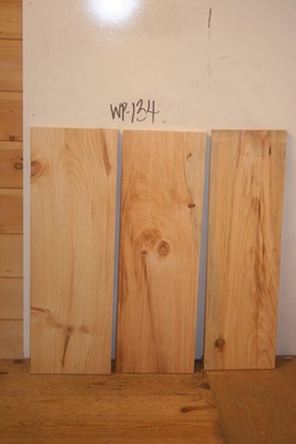 Live Edge Rustic White Pine wood slab, KD, wood craft & furniture lumber, WP-134