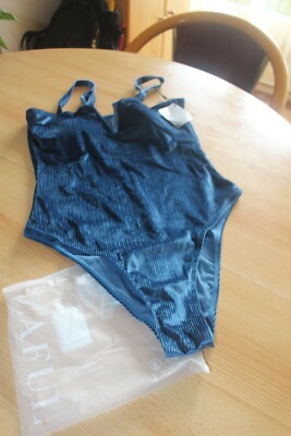 Damen Badeanzug Neu mit Etikett Gr. 38 schwarz