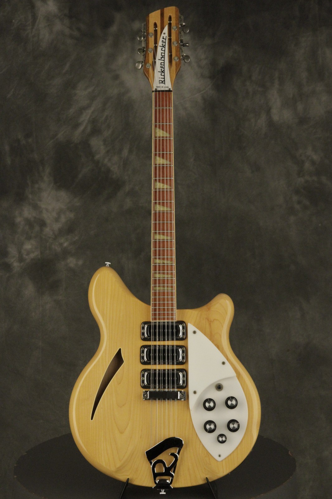 1980 Rickenbacker 370/12 string MAPLEGLO clean w/ case candy!!!