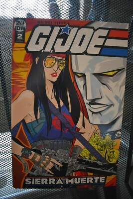 G.I. Joe Sierra Muerte #2 Vasilis Lolos Baroness 1:10 Variant IDW 2019 Cobra NEW