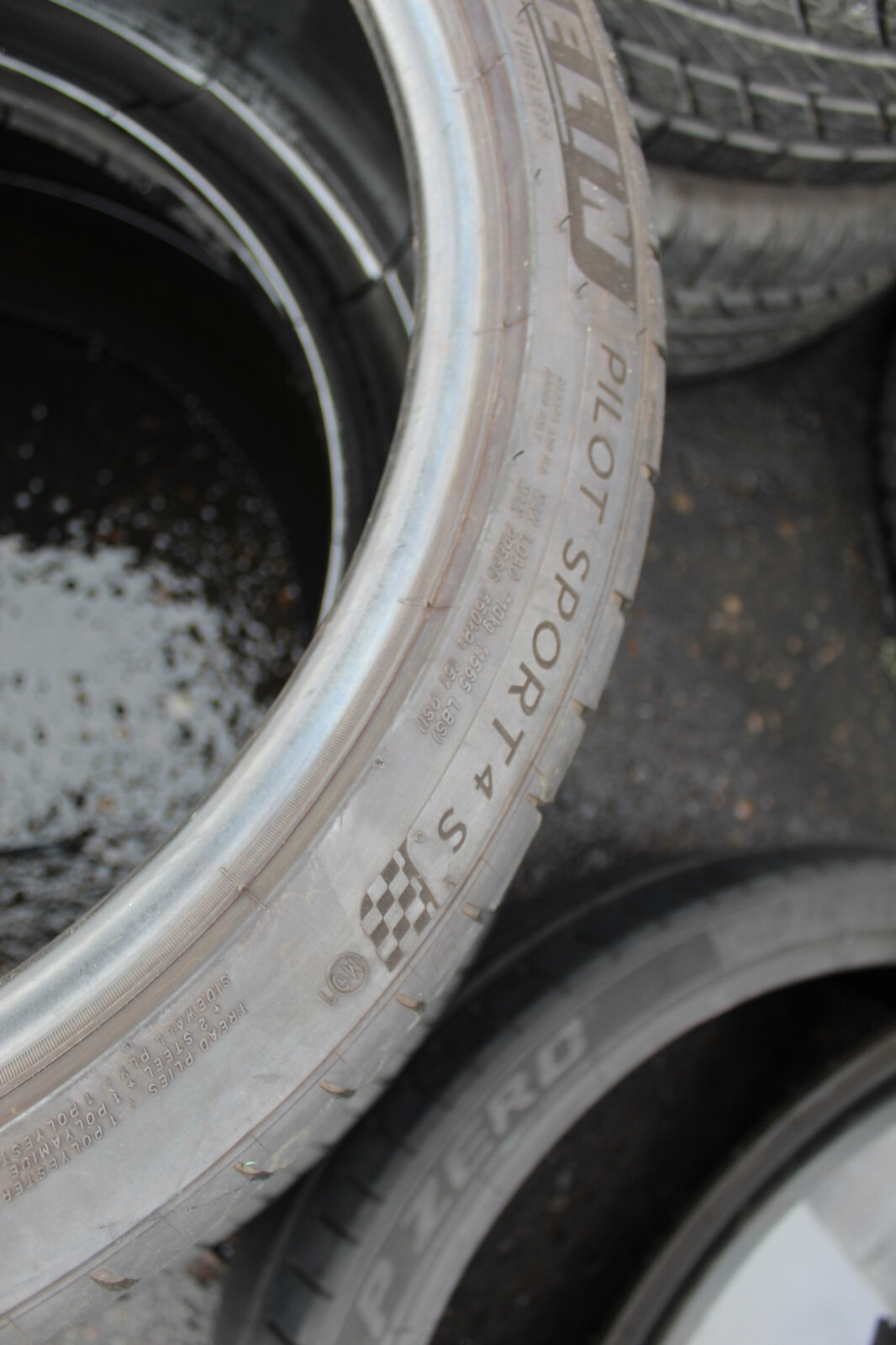 255 35 19 Michelin, PS 4S, XL, MO1, 96Y, x1 Single Tyre 5.8mm (F1_tyres) L2937
