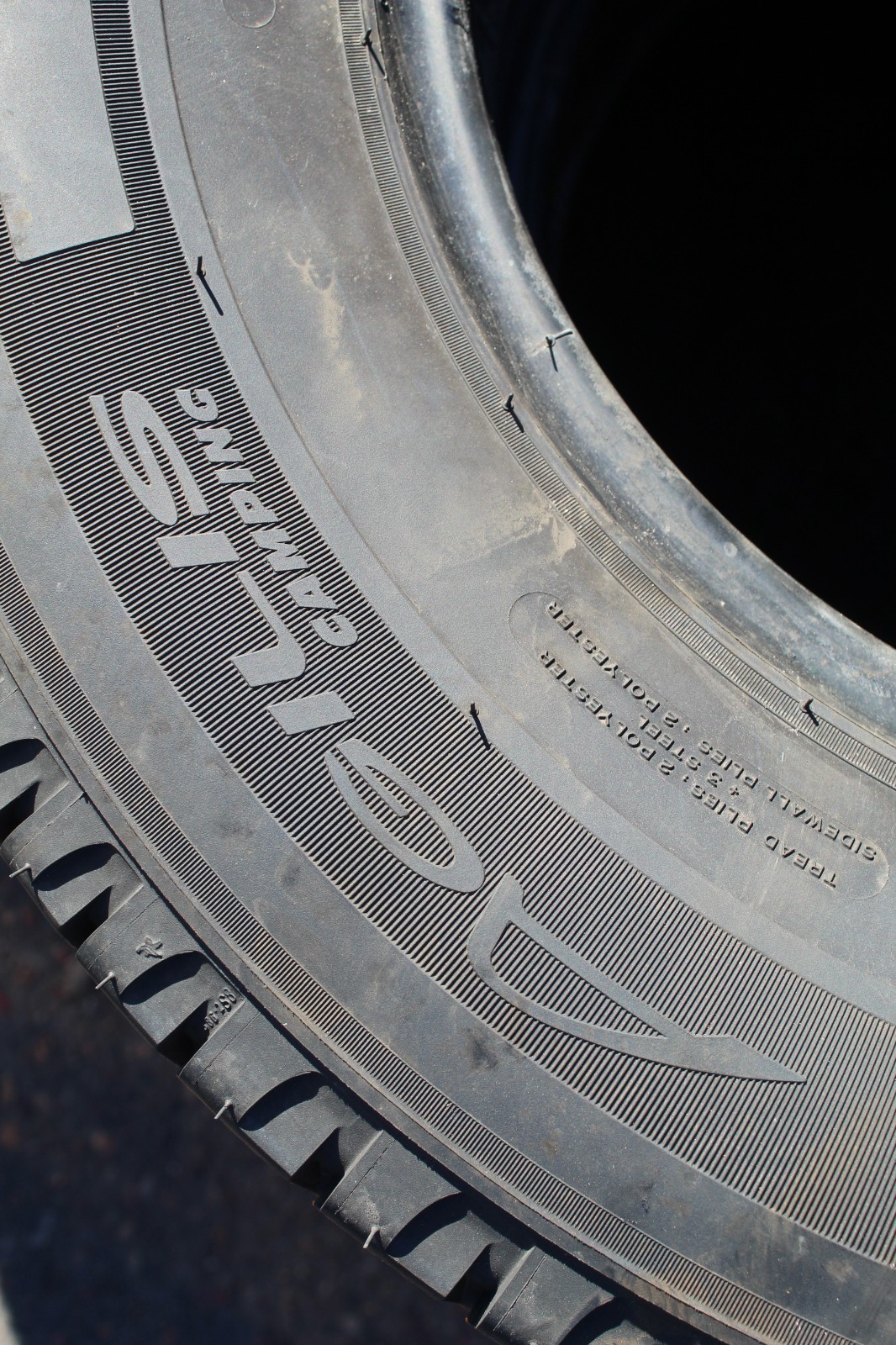 225 75 16CP Michelin, Agilis Camping, 116Q, x2 A Pair 8.1mm (F1_tyres) L3833