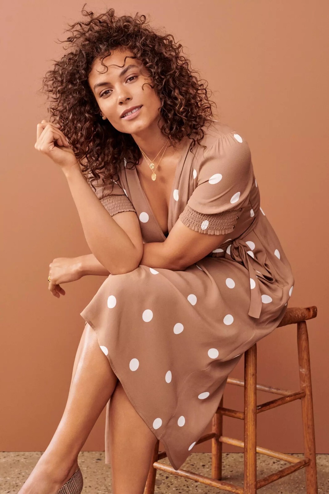 ワンピース arts and science ethnic wrap dress wool ワンピース arts and science ethnic wrap dress wool ARTS & SCIENCE