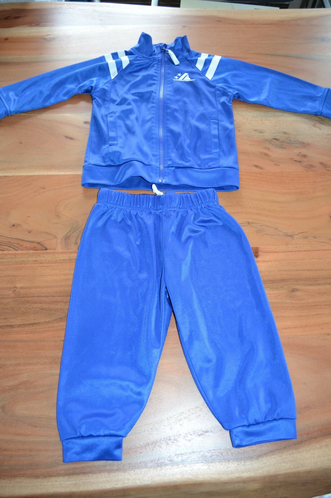 trainingsanzug jungen blau 86 jacke hose jogginganzug fußball handball