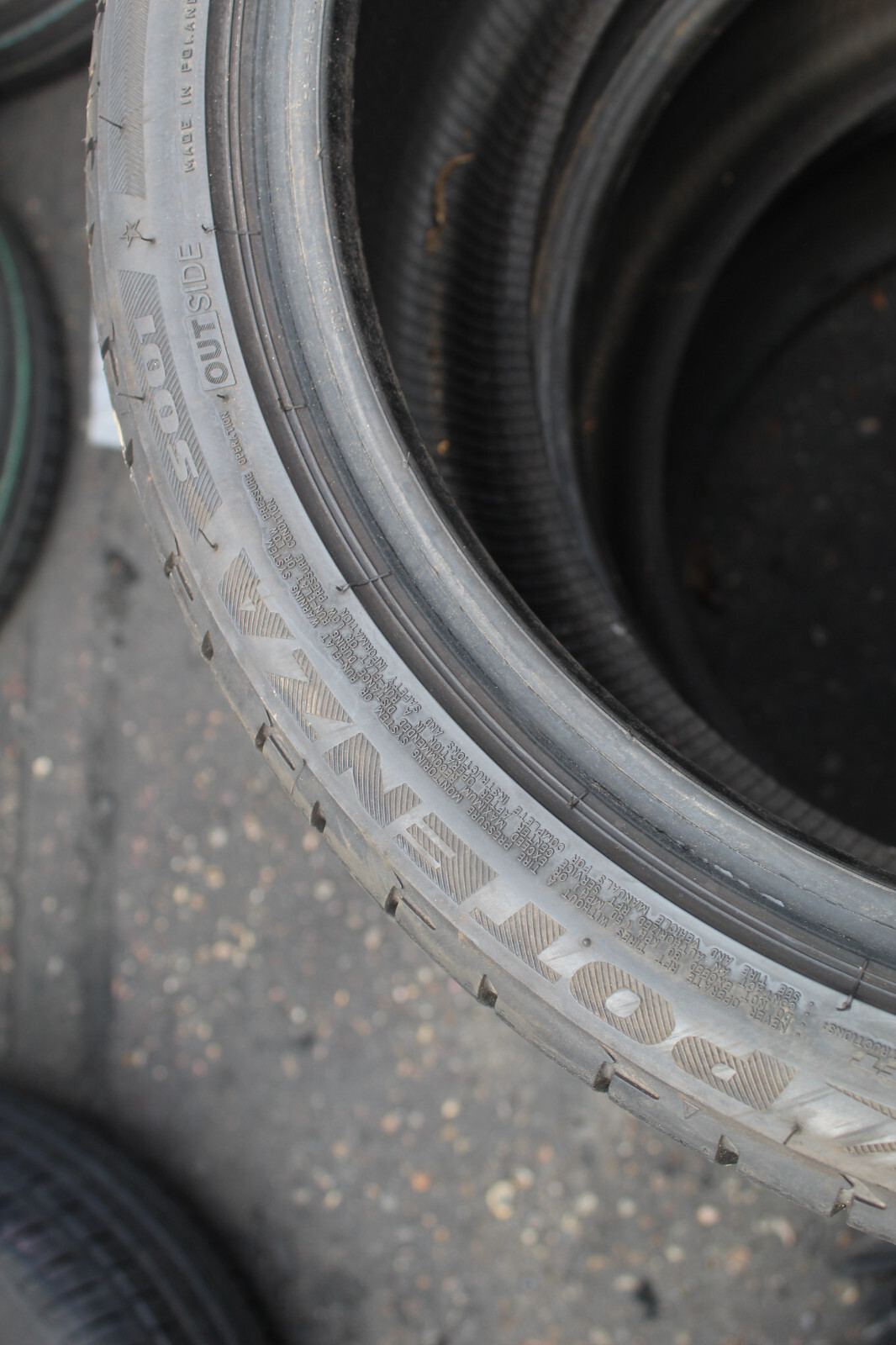 245 35 18 Bridgestone, RunFlat, Star, XL, 92Y, x2 A Pair 6.3mm (F1_tyres) L3489