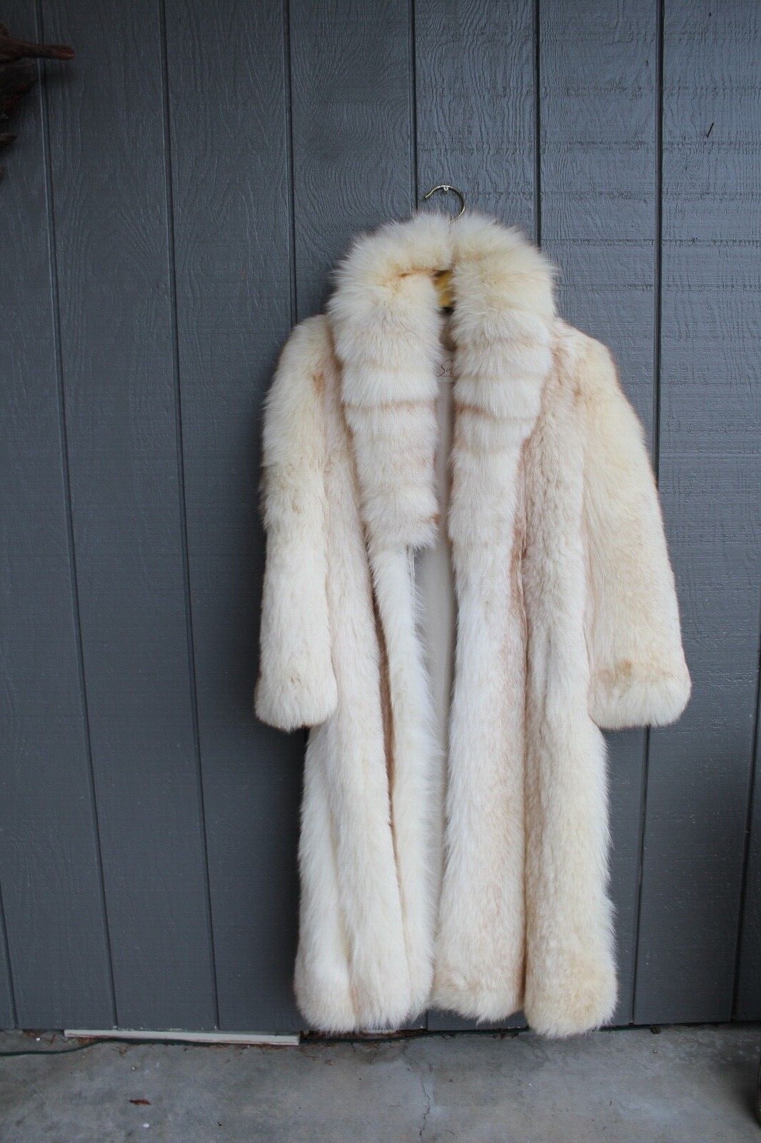 Fox fur coat with matching hat | eBay