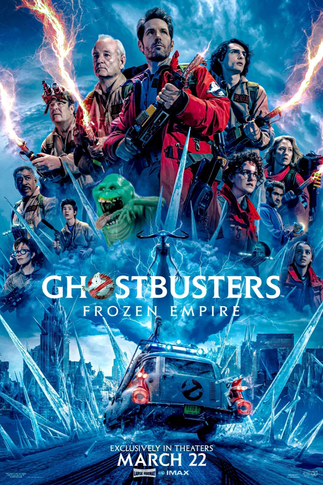 GHOSTBUSTERS Frozen Empire ゴーストバスターズ3点 Amazon.co.jp: Ghostbusters: Frozen Empire (Original Motion