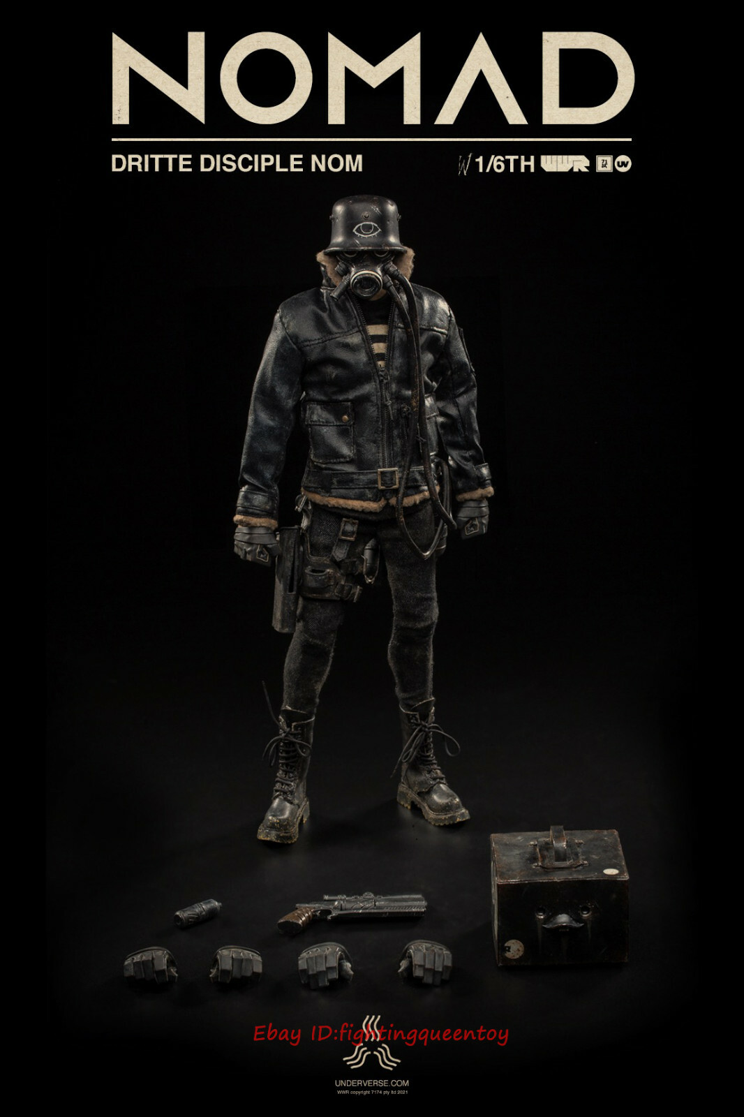 アメコミ UNDERVERSE 1/6 NOMAD DRITTE DISCIPLE NOM UV UNDERVERSE WWR2 Series 1/6 Nomad Dritte Disciple Nom