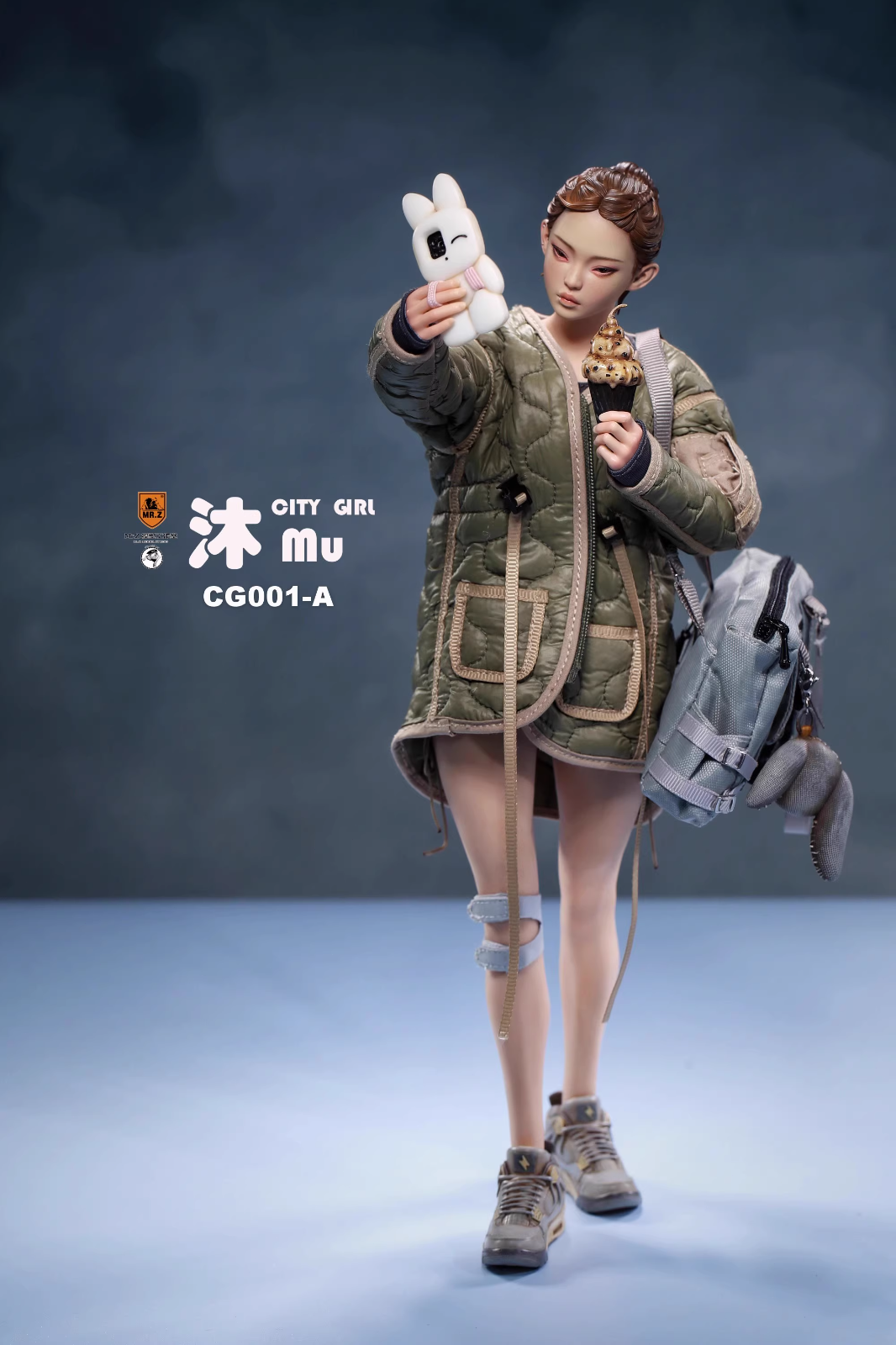 MR.Z City girl Mu 1/6 アクションフィギュア CG001-A Mr.Z Model Studio 1/6 CG001-A City Series City Girl Mu