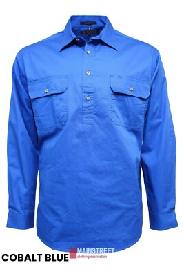 Ritemate Pilbara Long Sleeve Closed Front Shirt - RRP 39.99 - SALE SALE